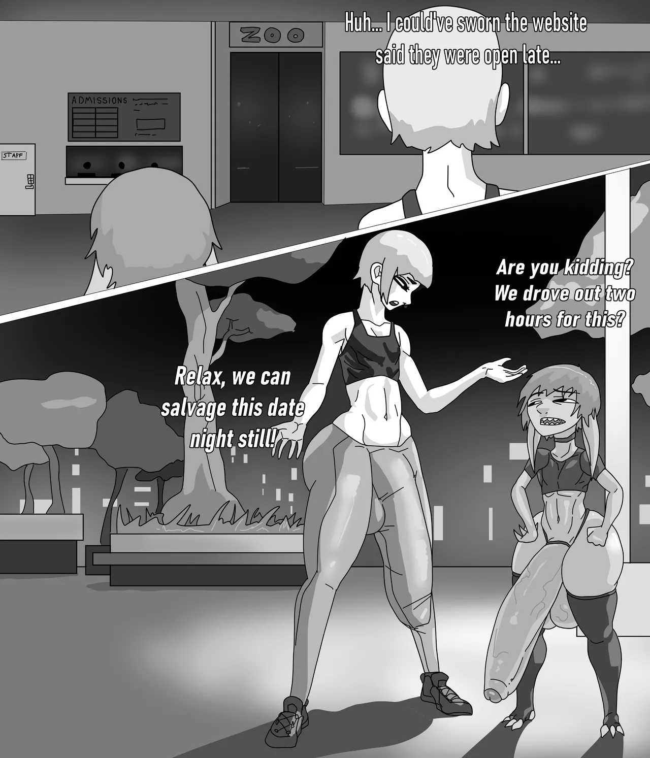 Commission:Goblin Date Night page 1 full