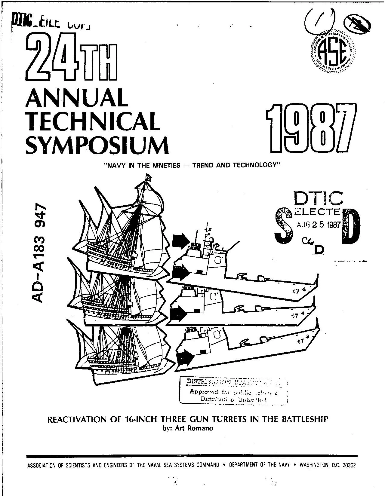 Reactivating the16in-guns for Iowa Class battleships in 1980s page 1 full