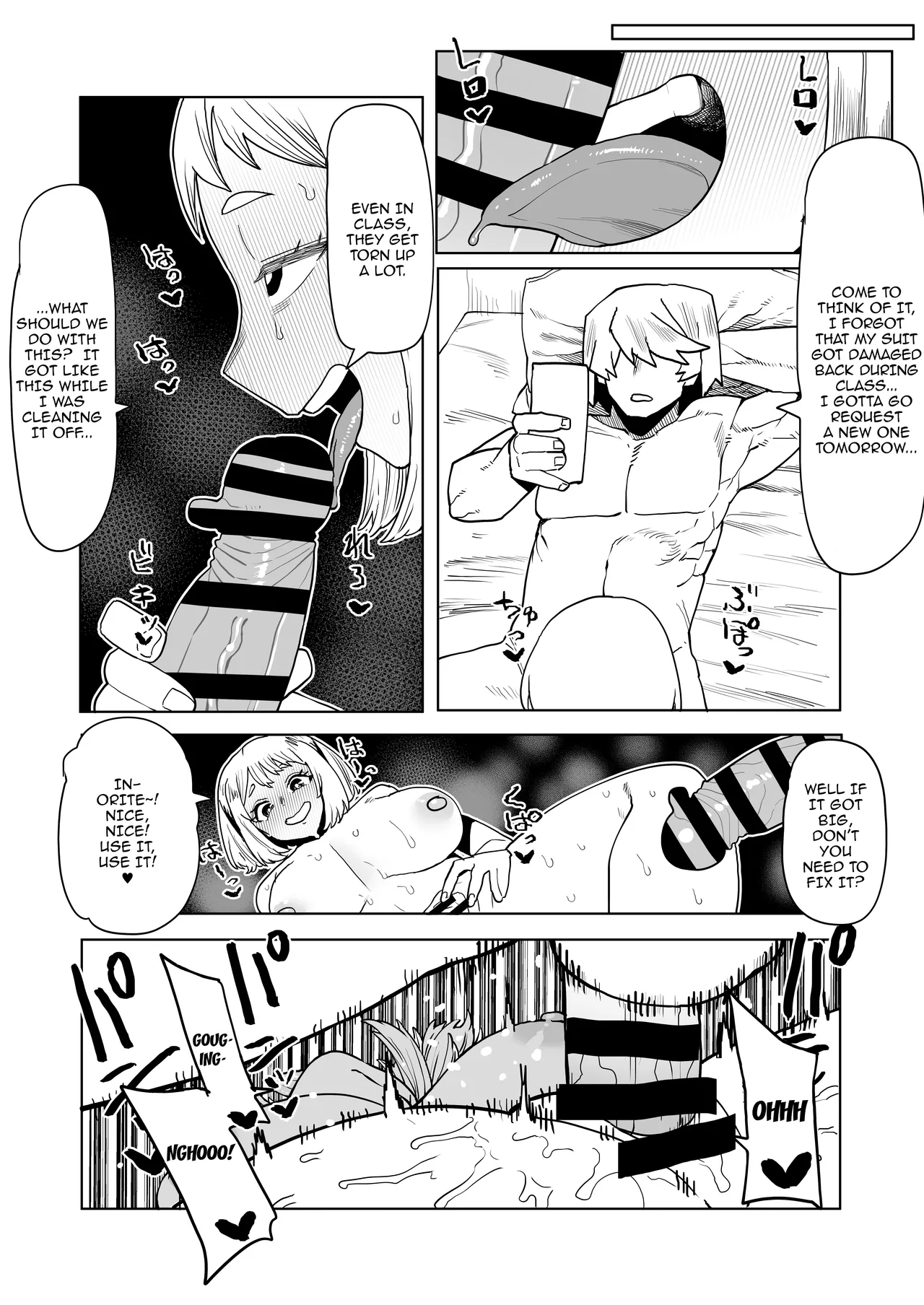 Teisou Gyakuten Mono Hatsume Mei no Baai | Inverted Morality Hero Academia ~ Hatsume Mei's Case page 2 full