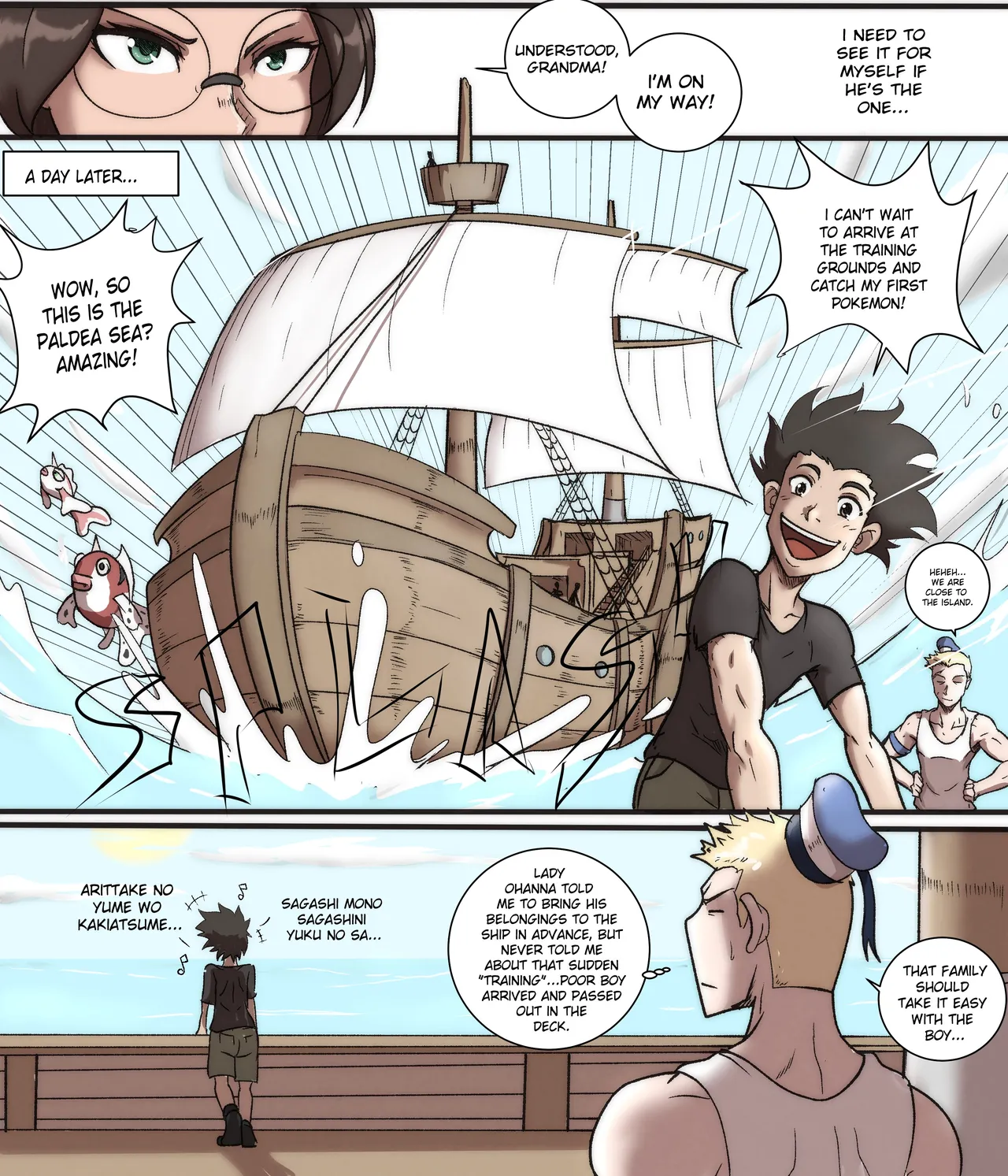 Pokemon Scarlet and Violet - A Boy and his Lopunny page 11 full