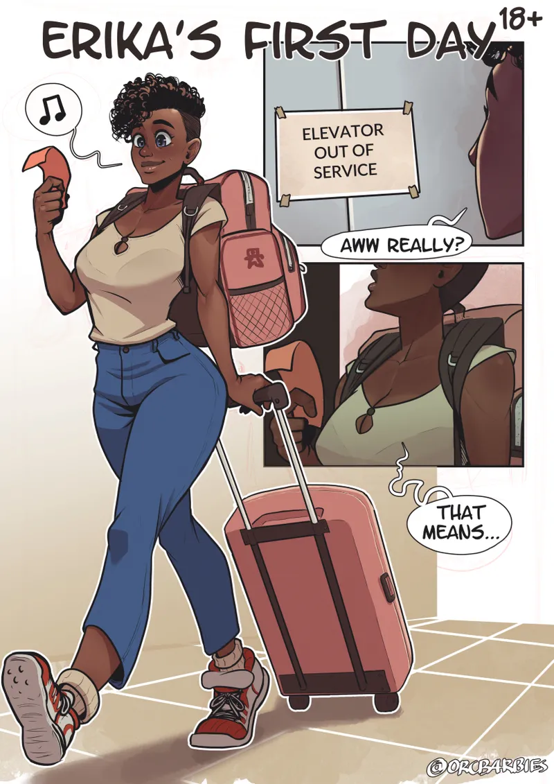A Special Gobbo College Comic: Erika's First Day page 4 full