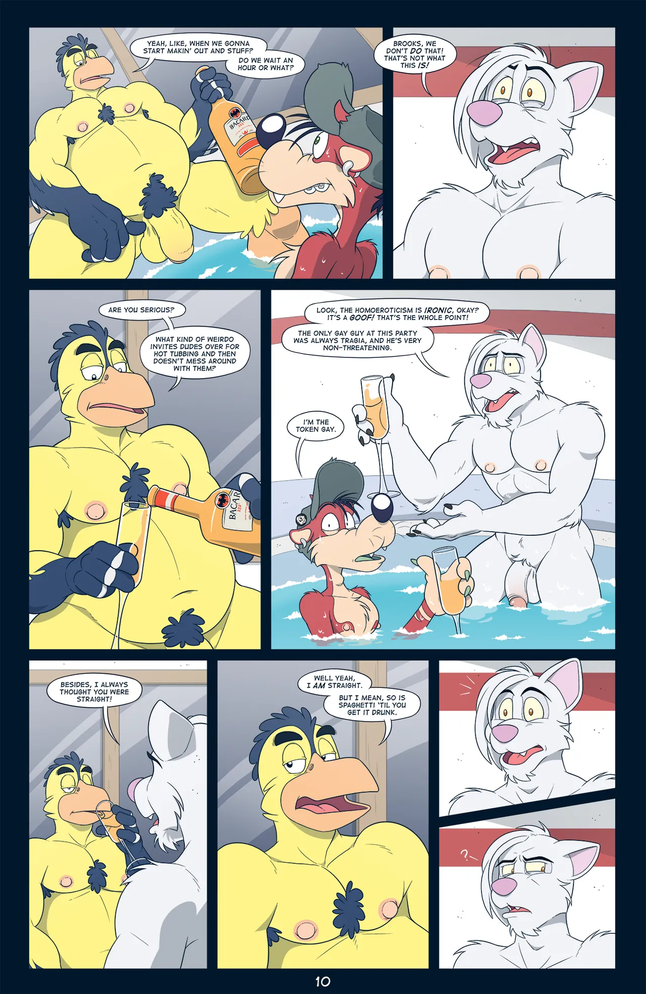 Naked Hot Tub Party page 11 full