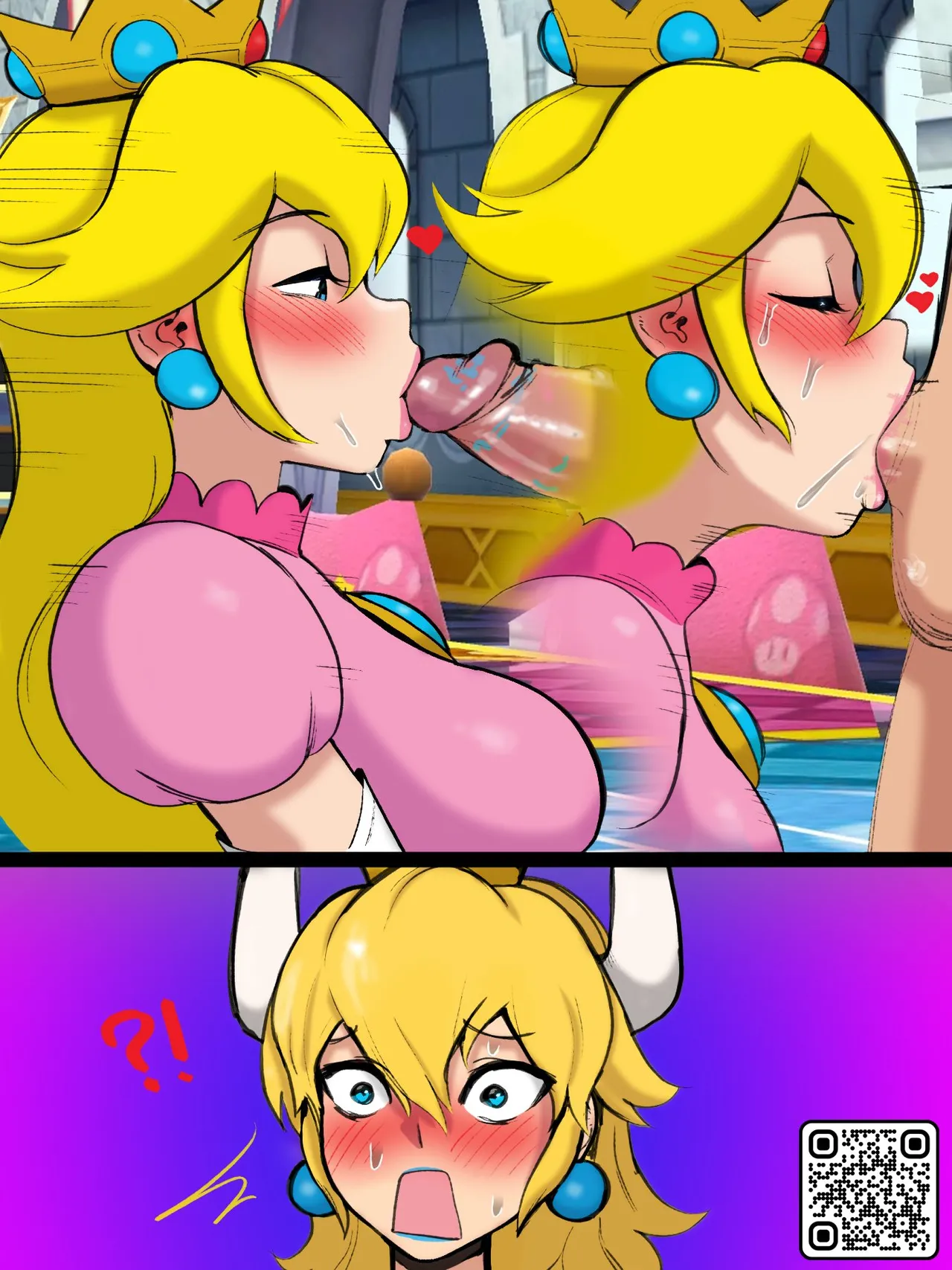 Candyseal / MadAbalone  and RisenHentaiDemon  P&B BJ Competition page 5 full