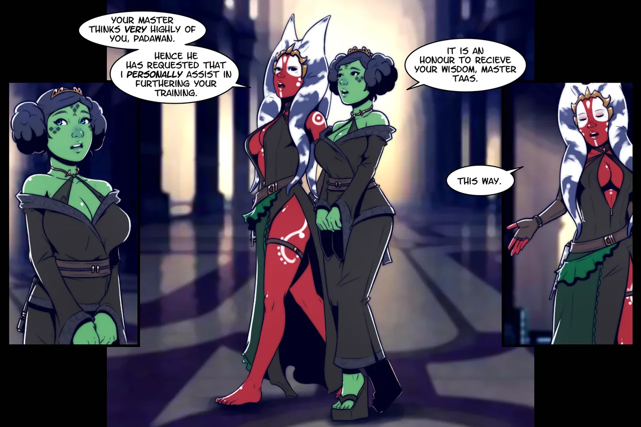 Togruta OCs - Belinda Taas & Hana page 3 full